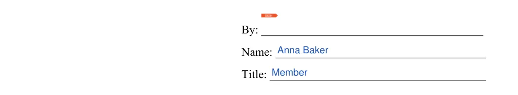 Letter of Intent (LOI): By, Name and more, filled with sample entries