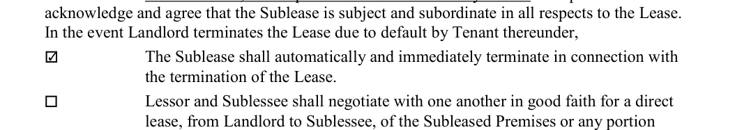 Landlord Consent to Sublease: Initial, filled with sample entries
