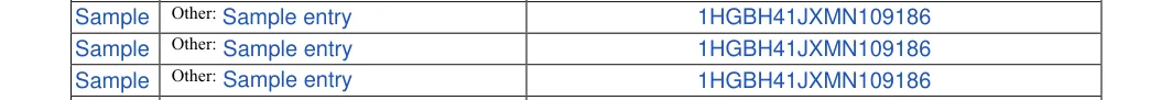 Mobile Home Purchase and Sales Agreement: Other, filled with sample entries