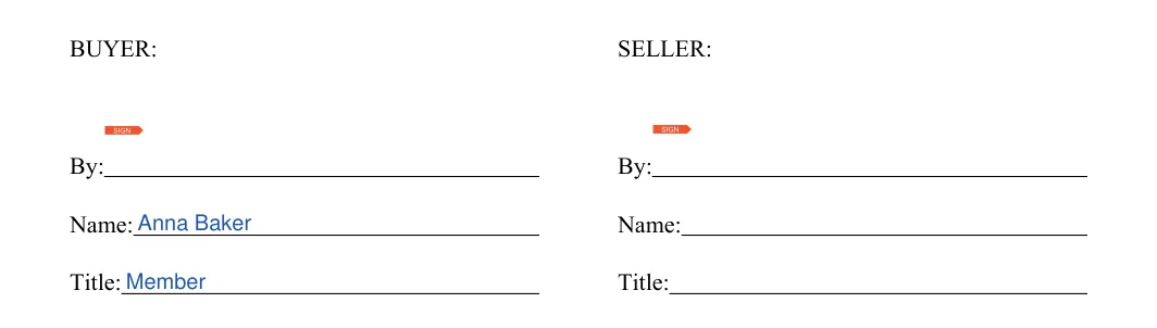Stock (Shares) Purchase Agreement: BUYER, filled with sample entries