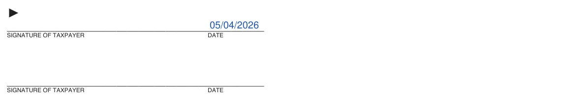 Alabama Department of Revenue Power of Attorney (Form MVT 5-13): Signature of Taxpayer and Date, filled with sample entries