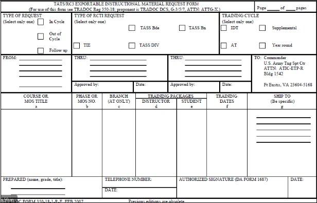 350 Army Form ≡ Fill Out Printable PDF Forms Online