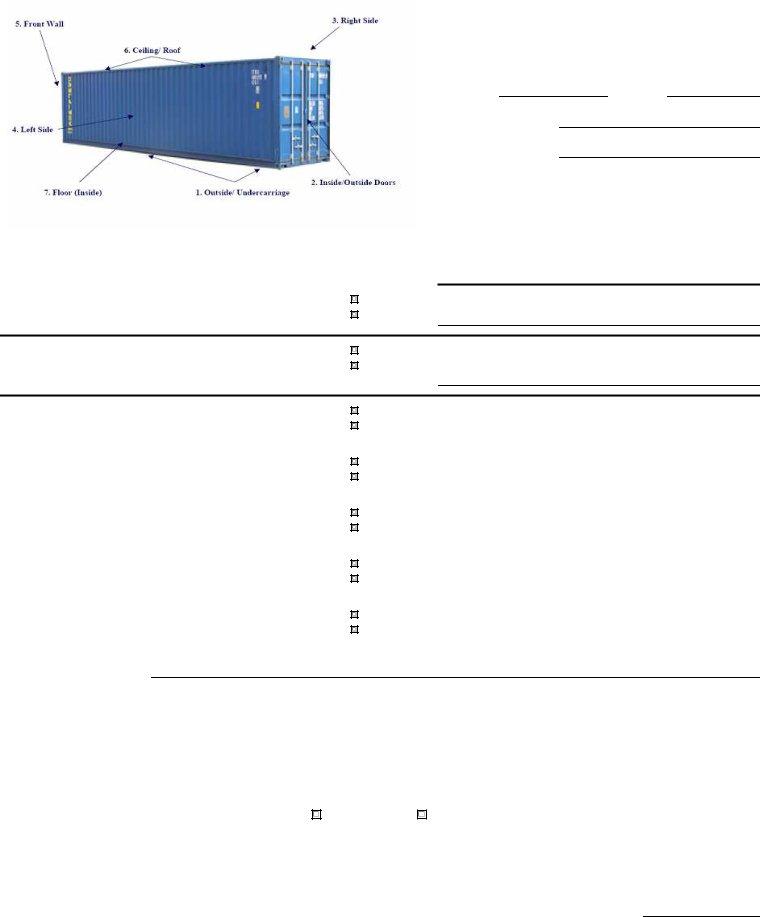 7Point CTPAT Container Inspection Checklist Form FormsPal