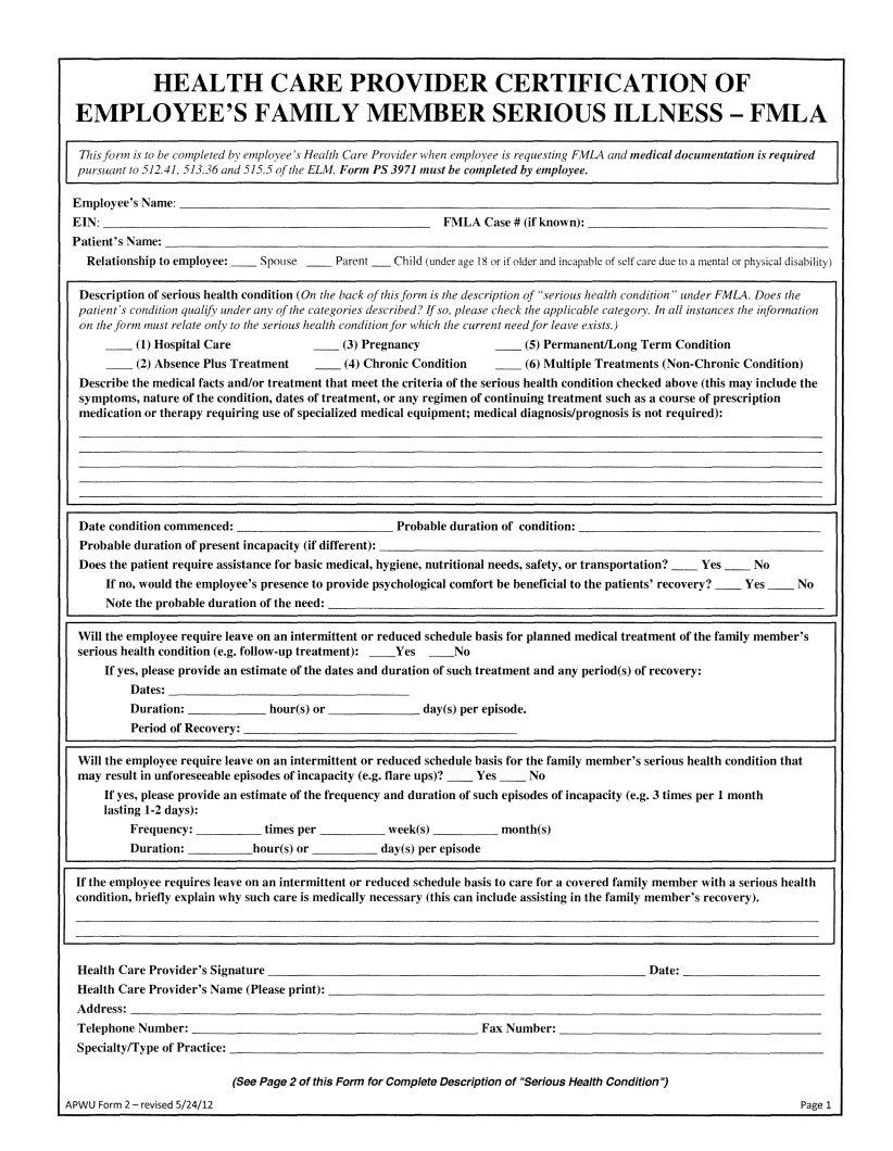 Apwu Form 2 Fill Out Printable PDF Forms Online