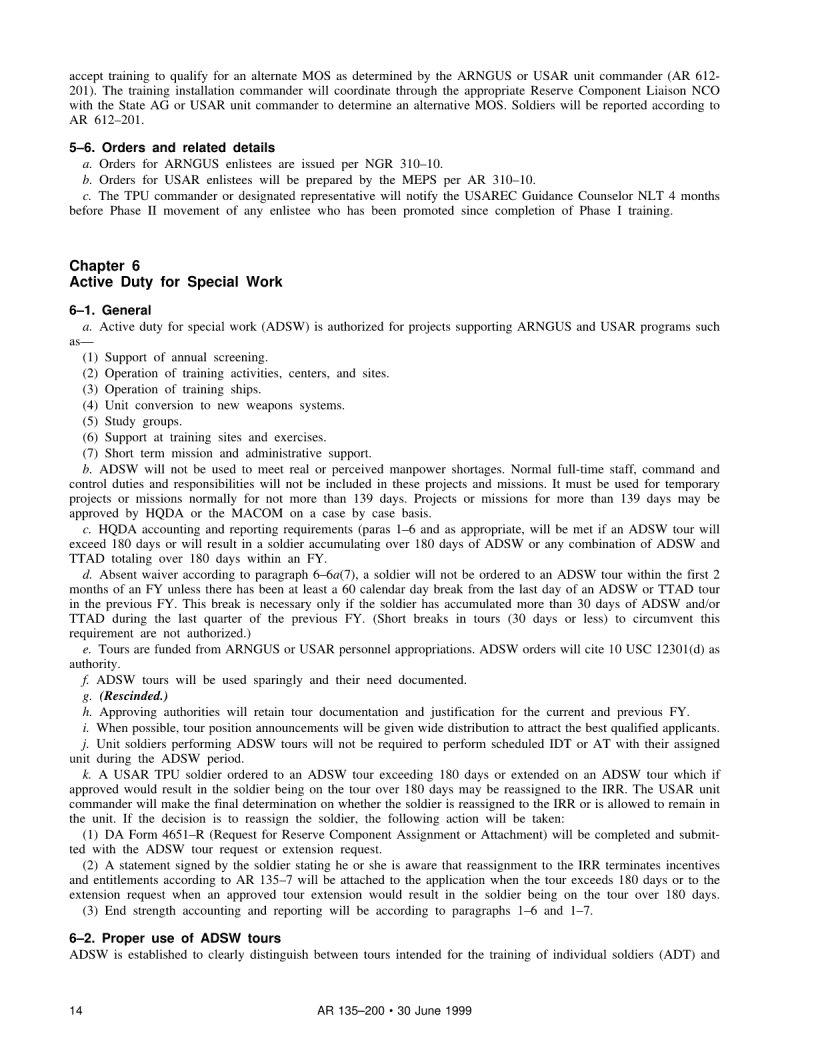 Army Regulation Activity Duty PDF Form - FormsPal