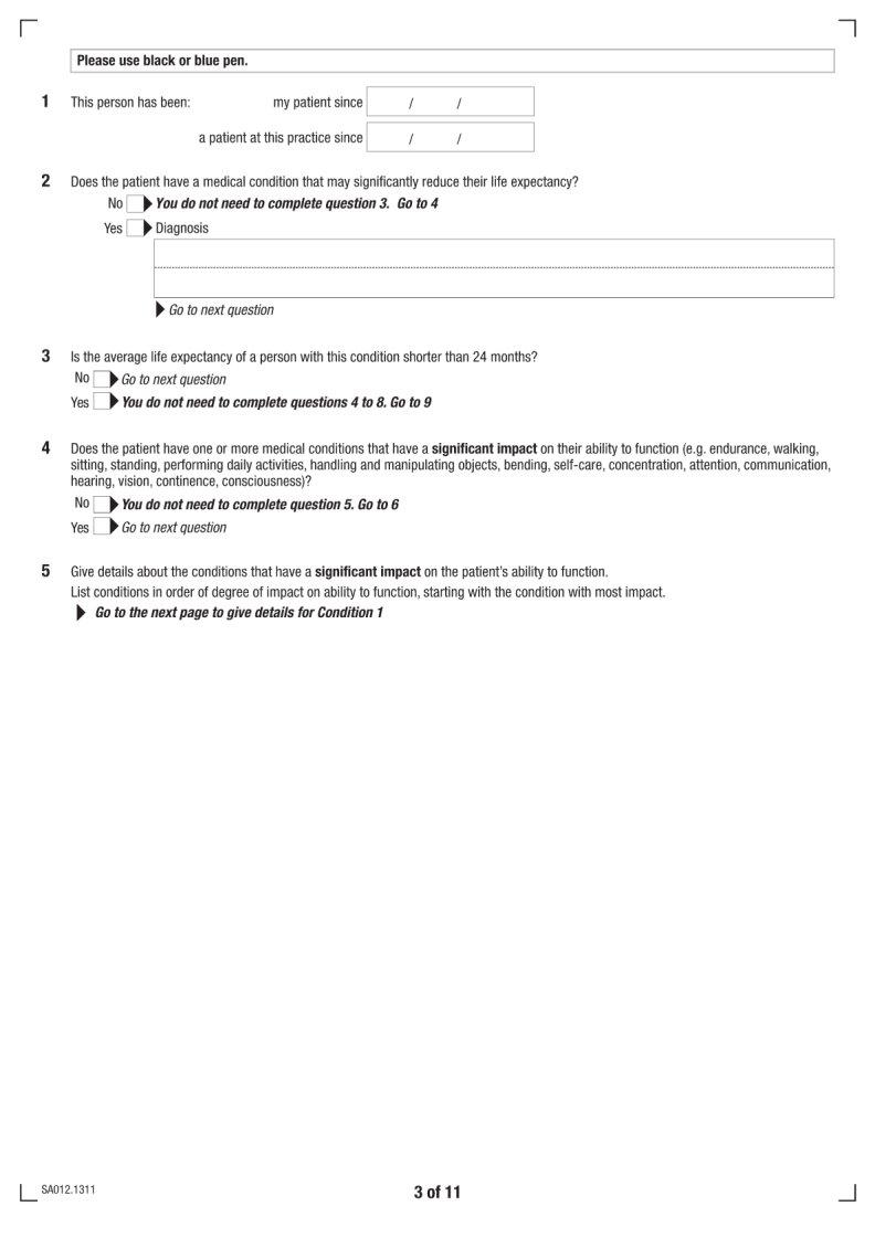 Centrelink Medical Certificate PDF Form FormsPal