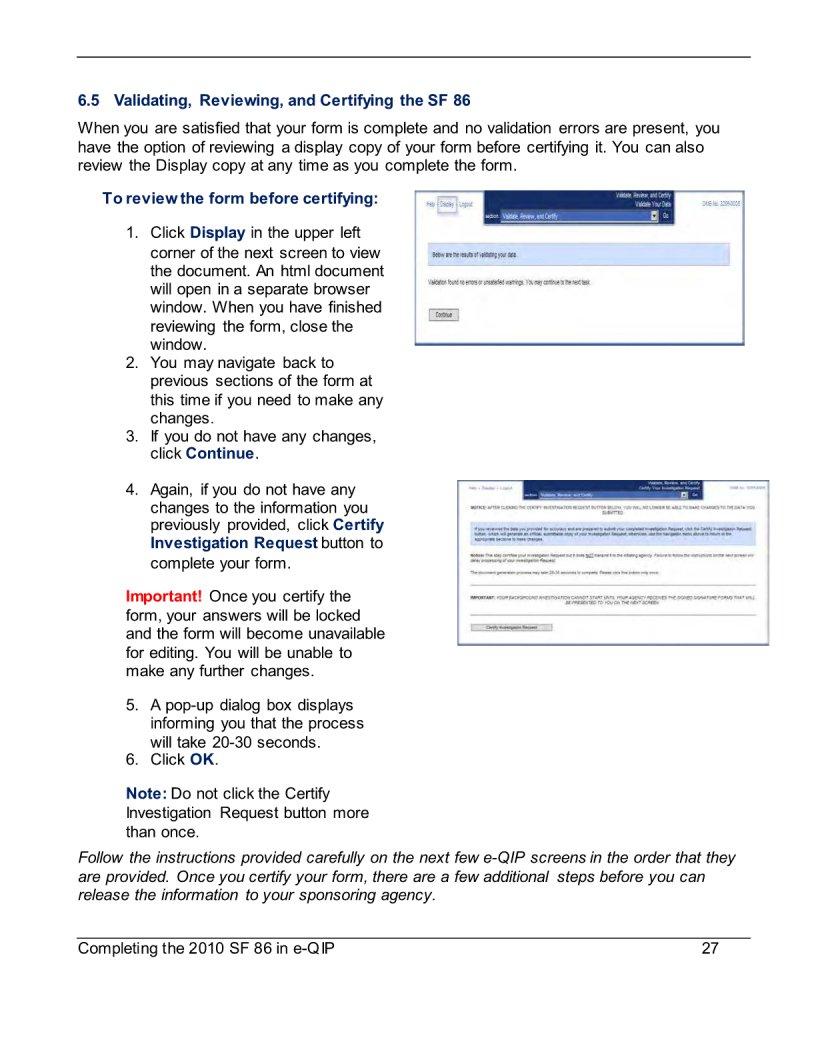 Completing Sf 86 Form ≡ Fill Out Printable PDF Forms Online