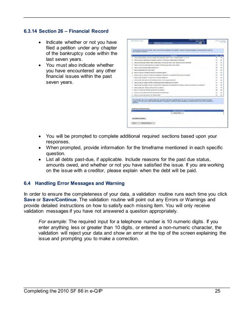 Completing Sf 86 Form ≡ Fill Out Printable PDF Forms Online
