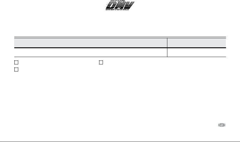 Dmv Form Dl 804 ≡ Fill Out Printable PDF Forms Online