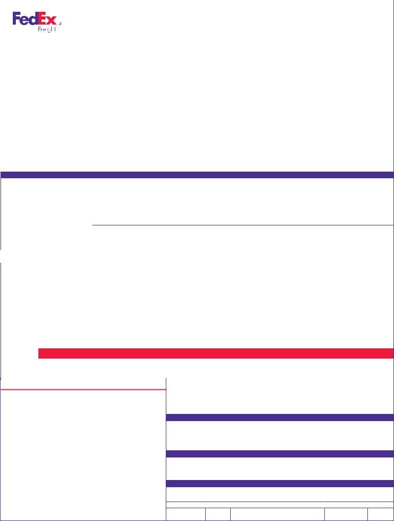 Fedex Fillable Commercial Invoice PDF Form - FormsPal