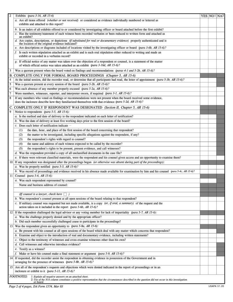 Form 1574 Fill Out Printable PDF Forms Online