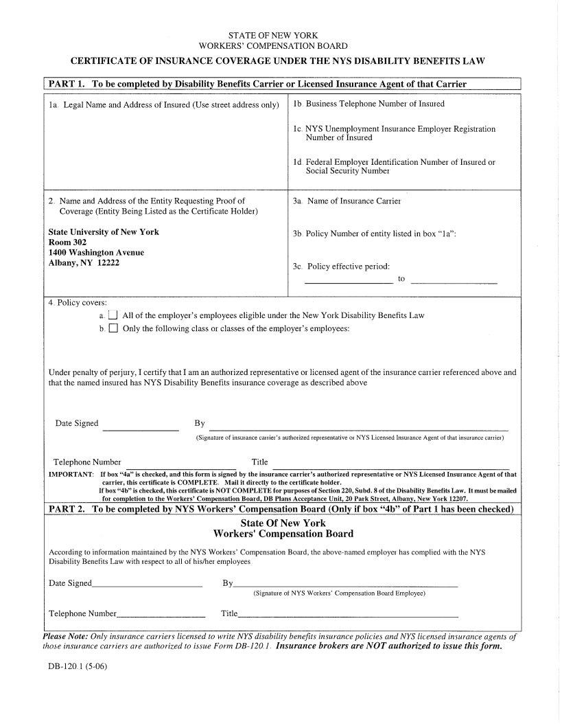 Form Db 120 1 Fill Out Printable PDF Forms Online