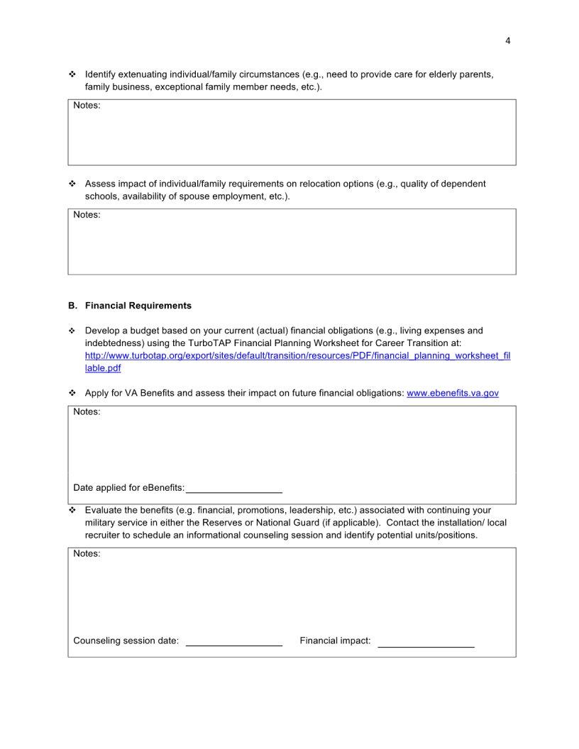 Individual Transition Plan PDF Form - FormsPal