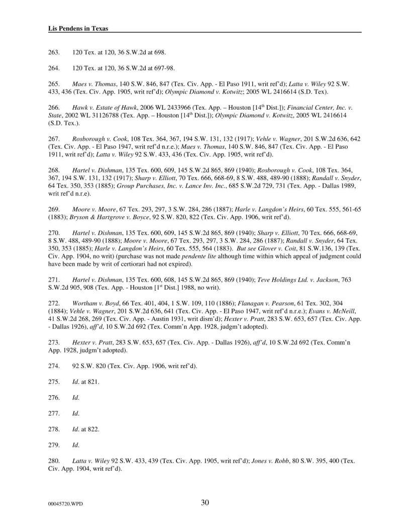 Lis Pendens Form Texas ≡ Fill Out Printable PDF Forms Online