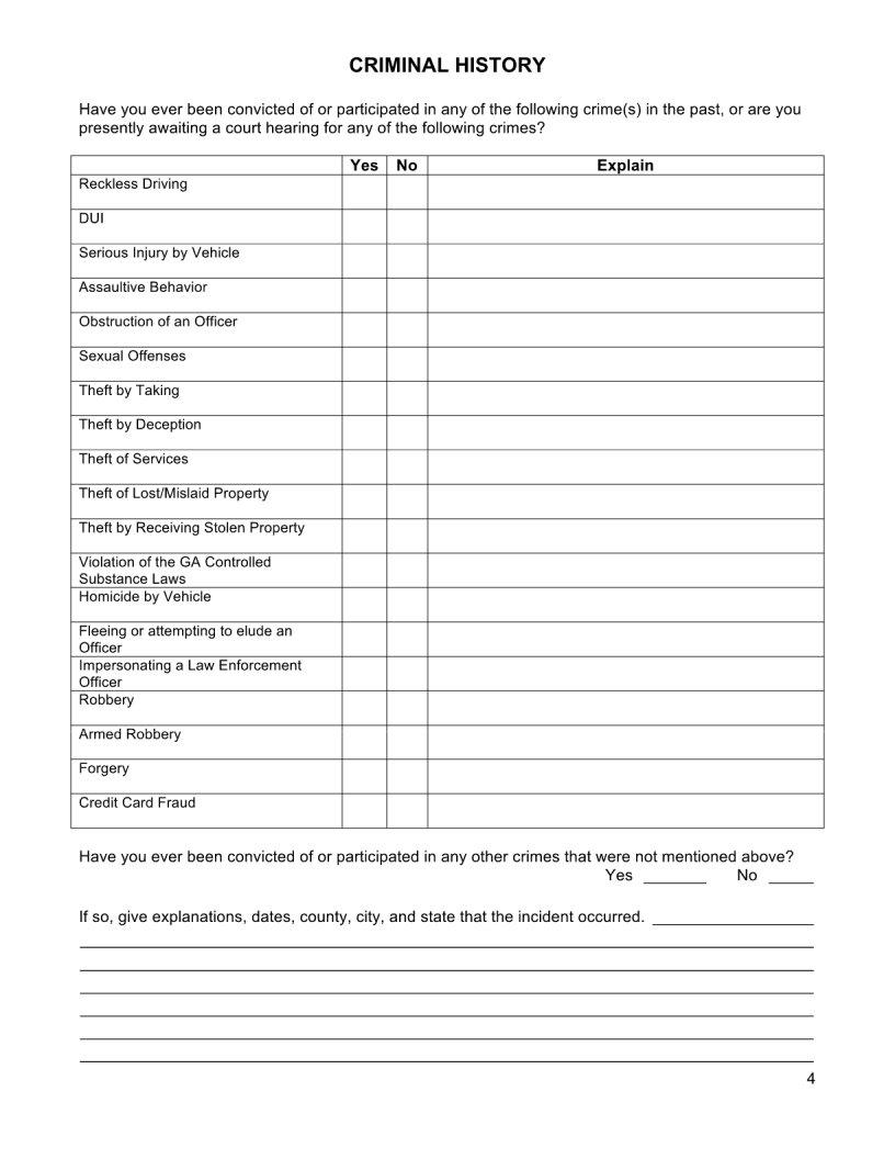 Marta Police Officer Form ≡ Fill Out Printable PDF Forms Online