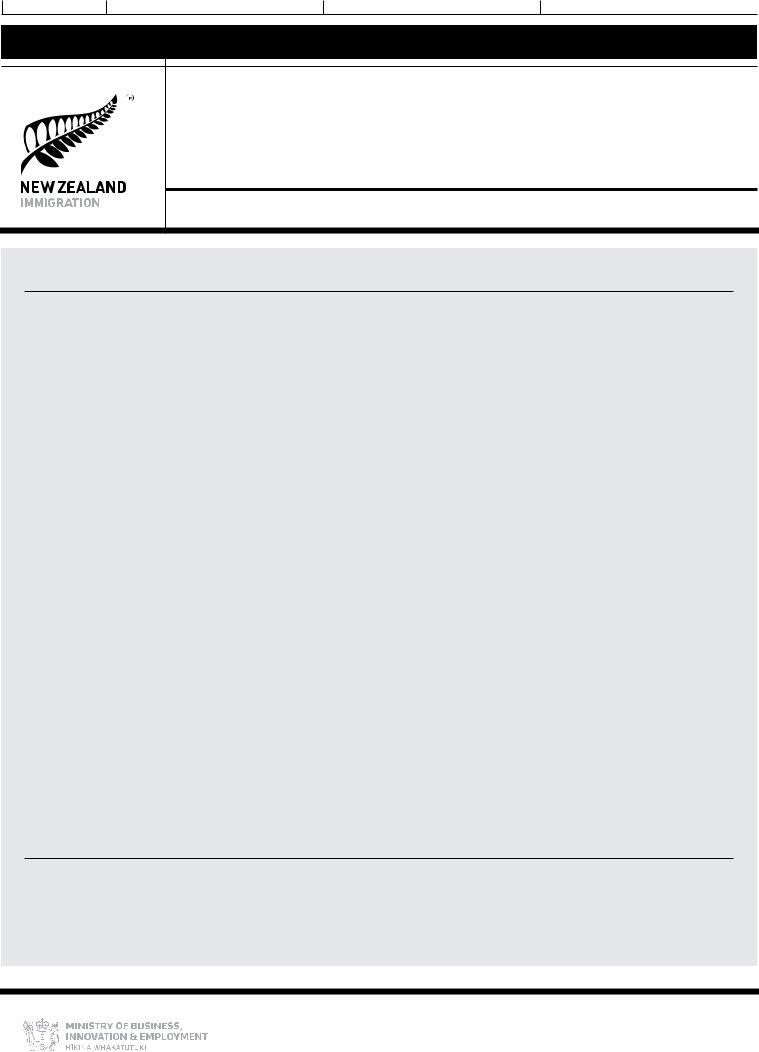 New Zealand Visitor Visa Inz 1017 PDF Form FormsPal