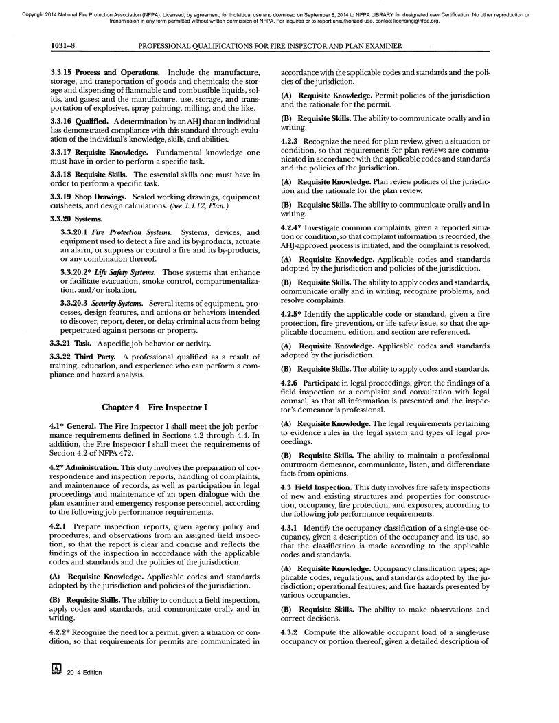 Nfpa Plan Examiner Form ≡ Fill Out Printable PDF Forms Online