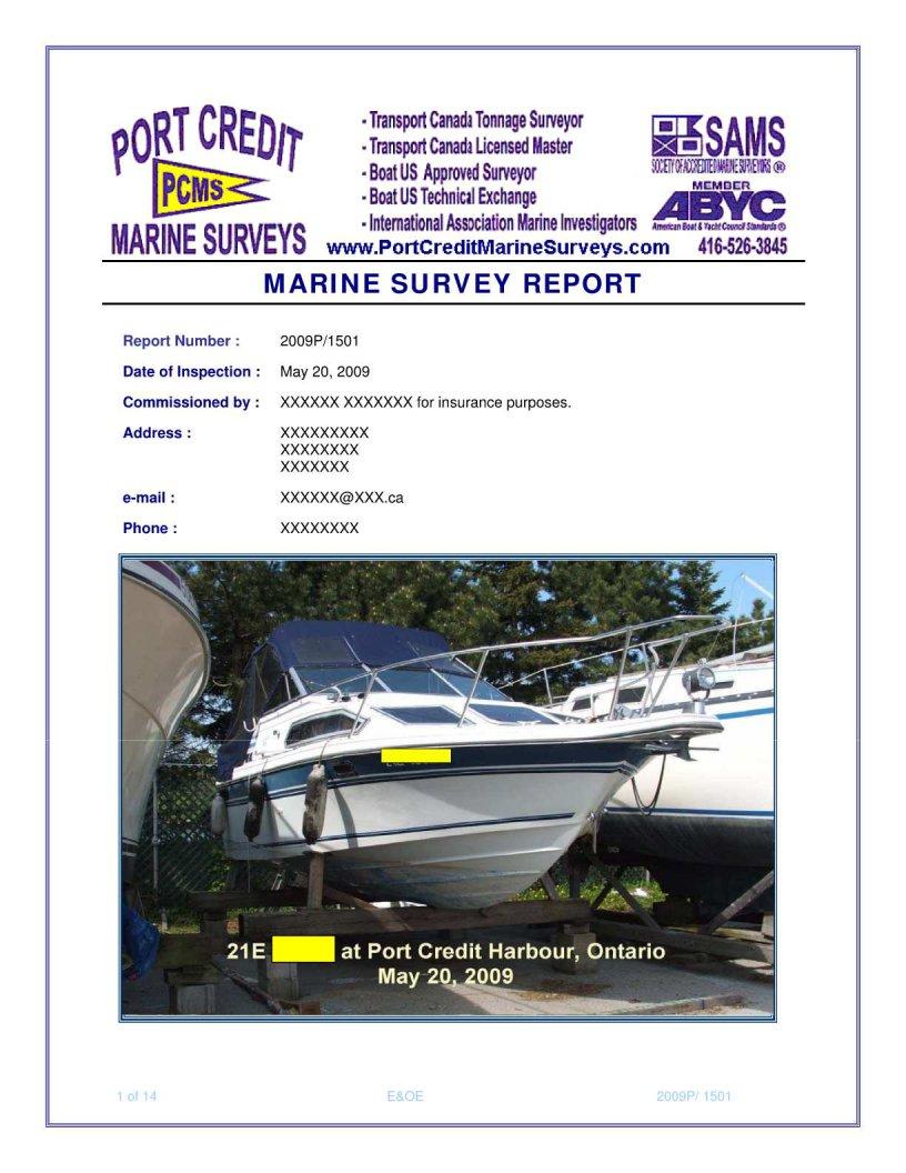 sailboat survey cost