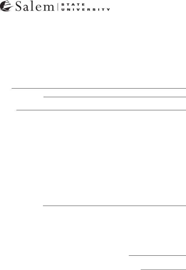 Salem Transcript Request Form ≡ Fill Out Printable PDF Forms Online