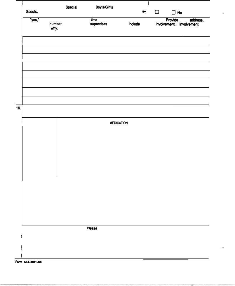 Ssa 3881 Bk Fillable Form ≡ Fill Out Printable PDF Forms Online