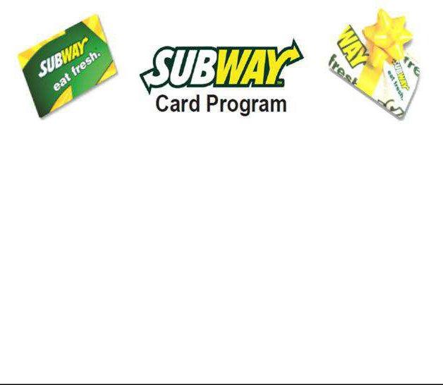 Subway® Card