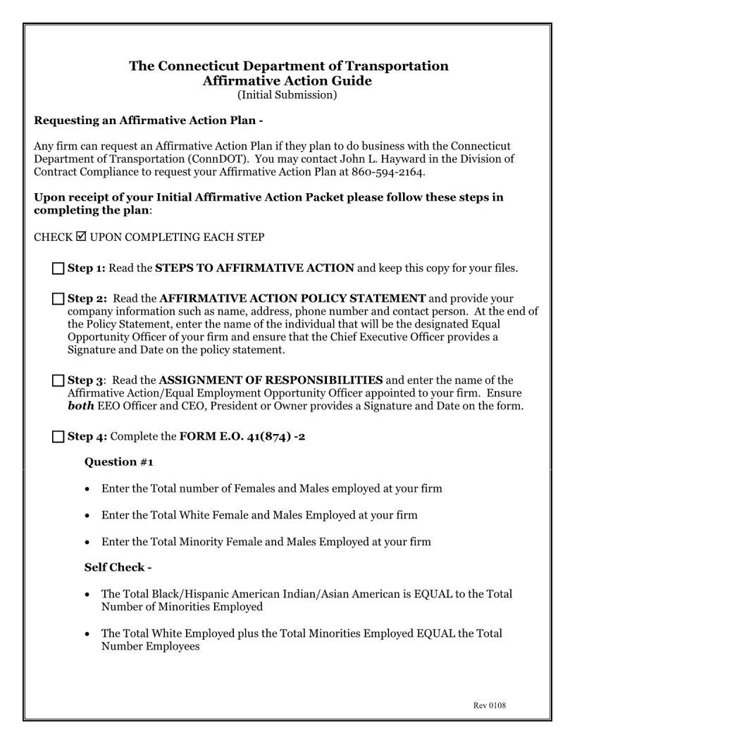 Affirmative Action Plan ≡ Fill Out Printable PDF Forms Online