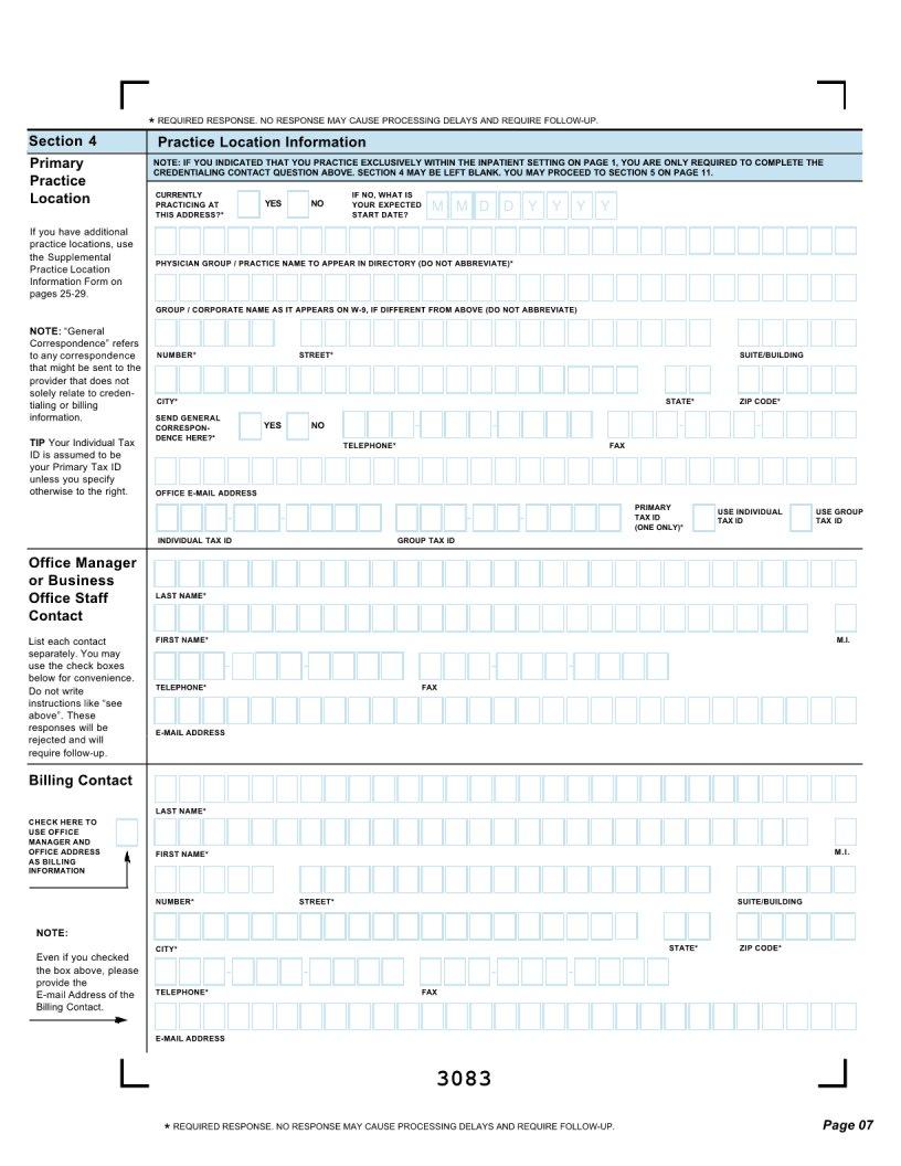 Caqh Provider Application ≡ Fill Out Printable PDF Forms Online