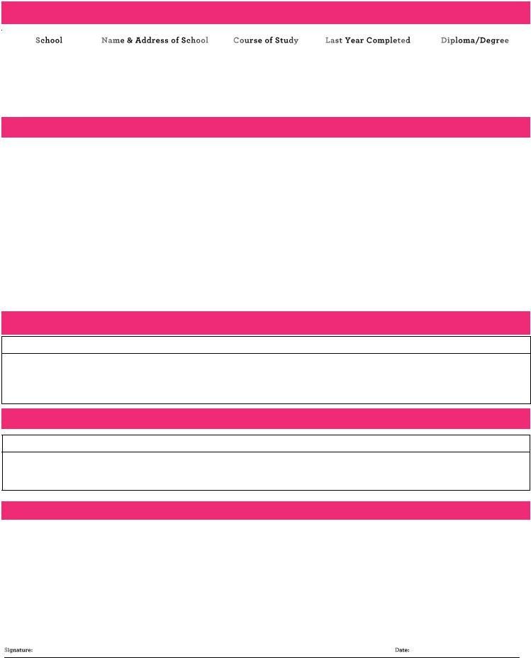 Charlotte Russe Job Application PDF Form - FormsPal