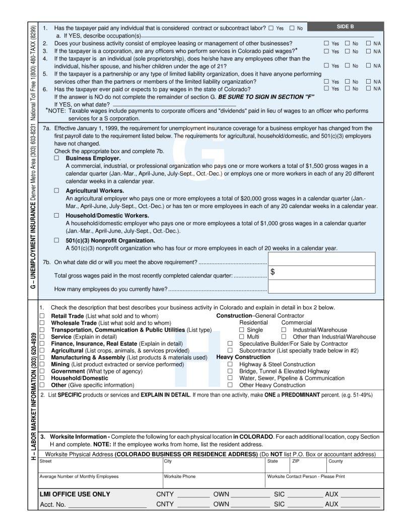 Colorado Form Cr 100 ≡ Fill Out Printable PDF Forms Online