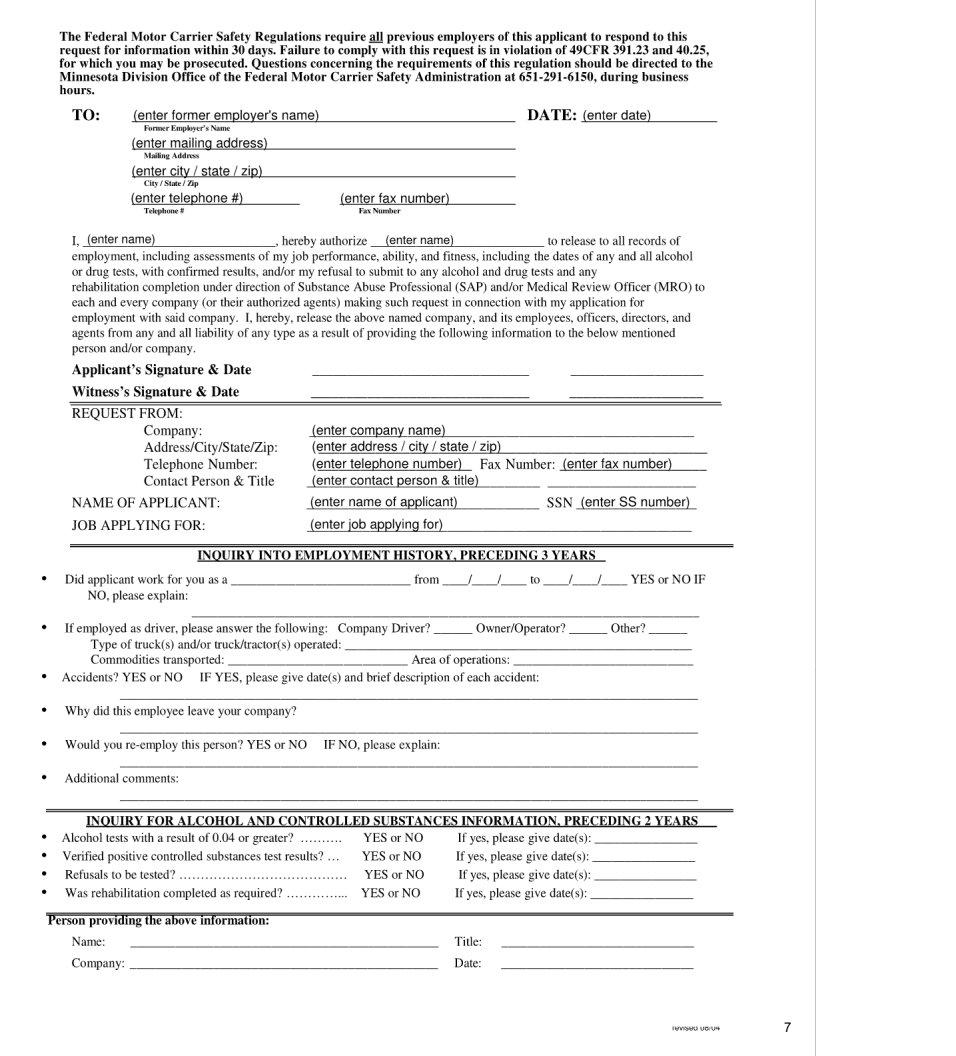 Driver Application ≡ Fill Out Printable Pdf Forms Online 6520