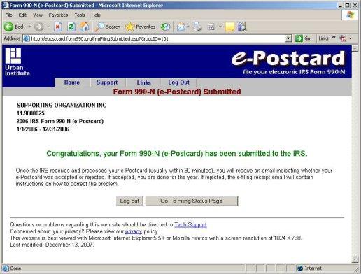 Irs 990 N ≡ Fill Out Printable PDF Forms Online