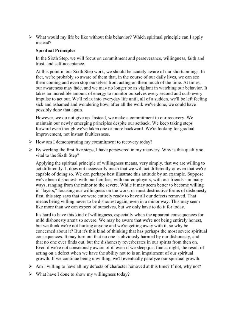 Na Step Working Guide ≡ Fill Out Printable PDF Forms Online