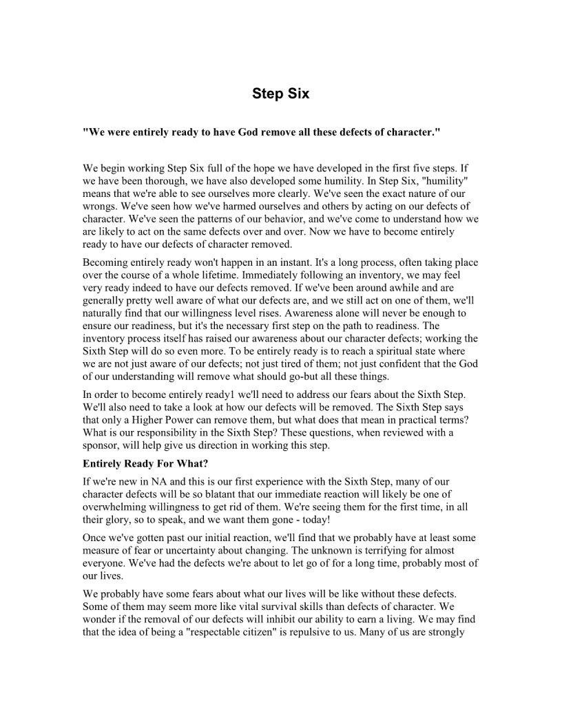Na Step Working Guide Fill Out Printable PDF Forms Online
