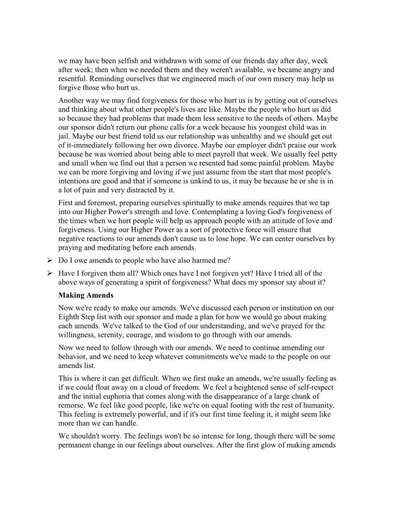 Na Step Working Guide ≡ Fill Out Printable PDF Forms Online