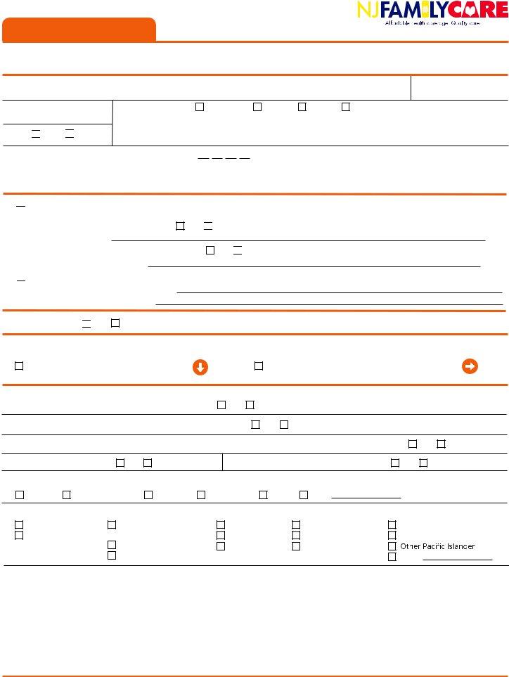Njfamilycare Application ≡ Fill Out Printable PDF Forms Online