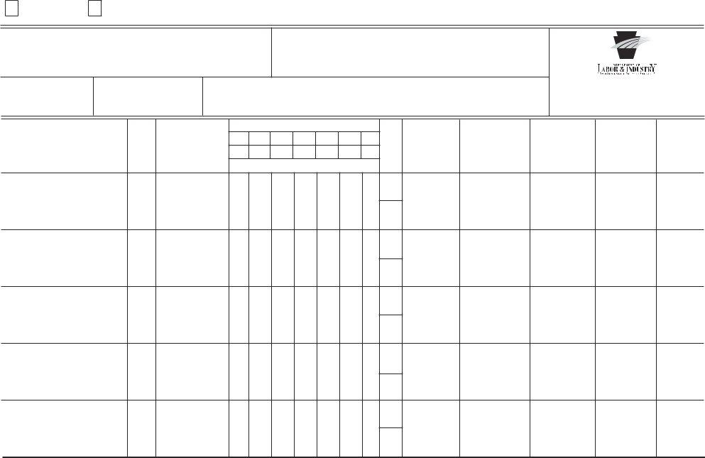 Pa Form Payroll ≡ Fill Out Printable Pdf Forms Online