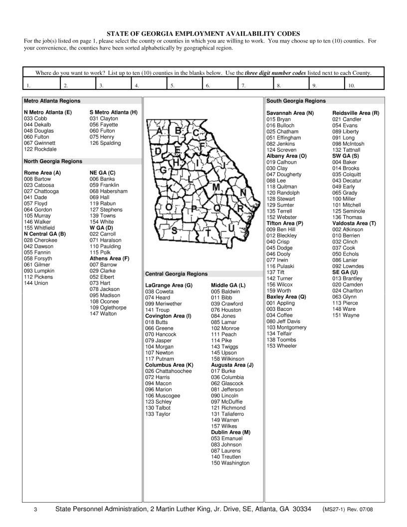 State Of Georgia Application Ms27 1 Pdf Form Formspal 1315