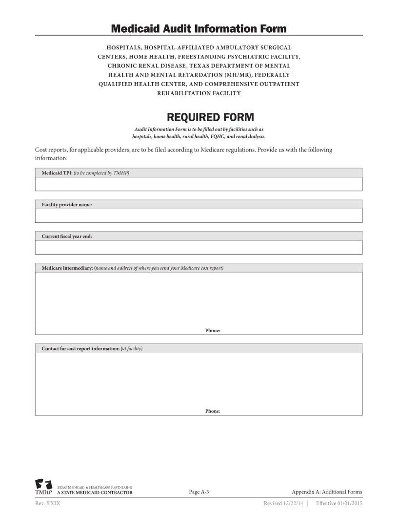 Texas Medicaid Provider Application Pdf Form Formspal 7423