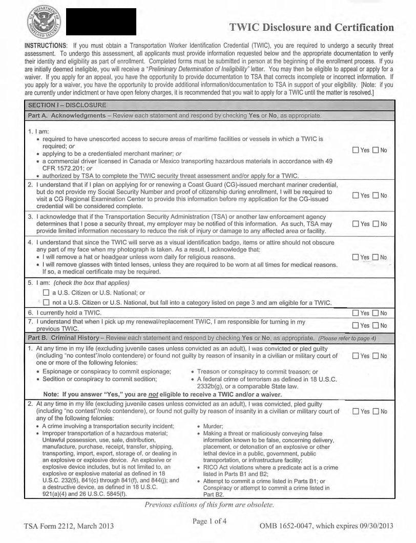 Tsa Form 2212 ≡ Fill Out Printable PDF Forms Online