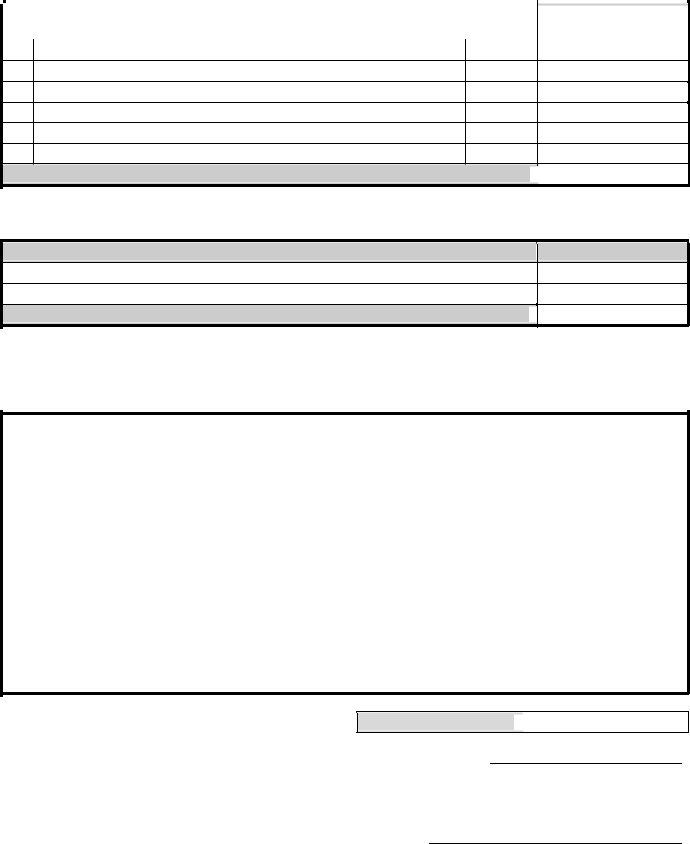 Uniform Support Declaration ≡ Fill Out Printable PDF Forms Online