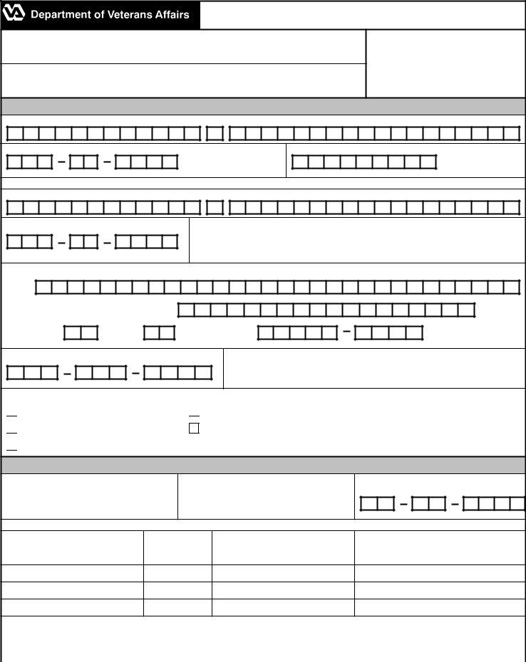 Va Form 21P 530 ≡ Fill Out Printable PDF Forms Online