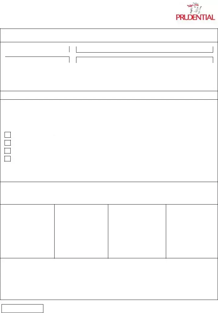 Prudential Surrender Form ≡ Fill Out Printable PDF Forms Online
