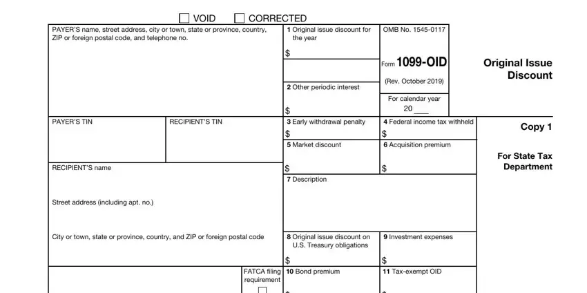 How you can fill out 1099 oid reporting part 3