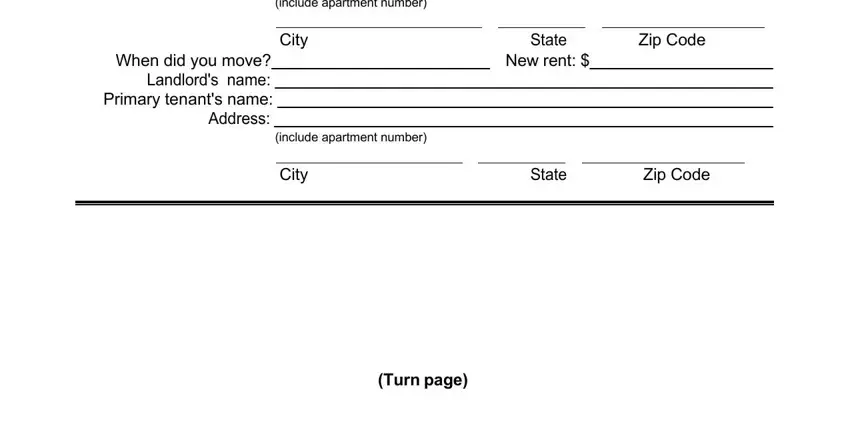State, include apartment number, and City of w137a