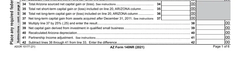 How one can complete arizona 140nr portion 3