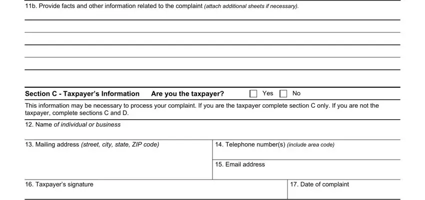 The right way to fill out irs form 14157 a stage 3