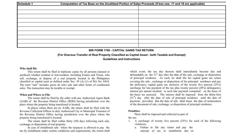 Ways to fill out 1706 bir form 2018 step 4