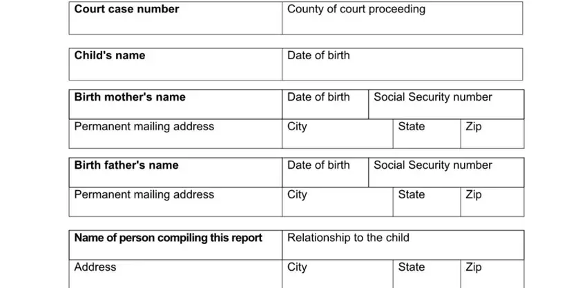 2015 Birt Ez Form completion process described (part 1)