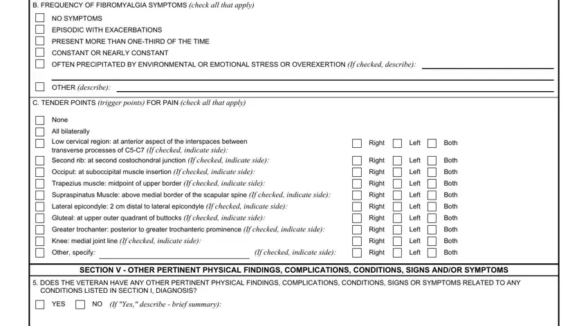 Stage no. 3 in completing va form 21 0960c 7