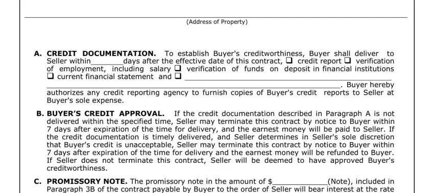 trec 26 seller financing addendum writing process clarified (step 1)